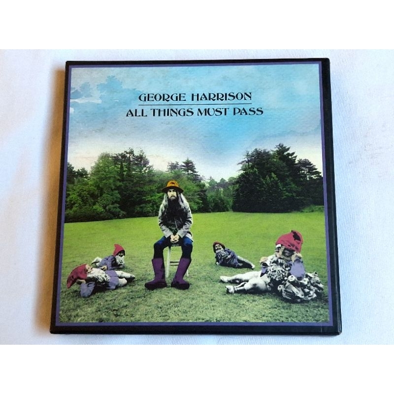 box cd duplo george harrisson all things muito pass importado UK SEMINOVO BEATLES