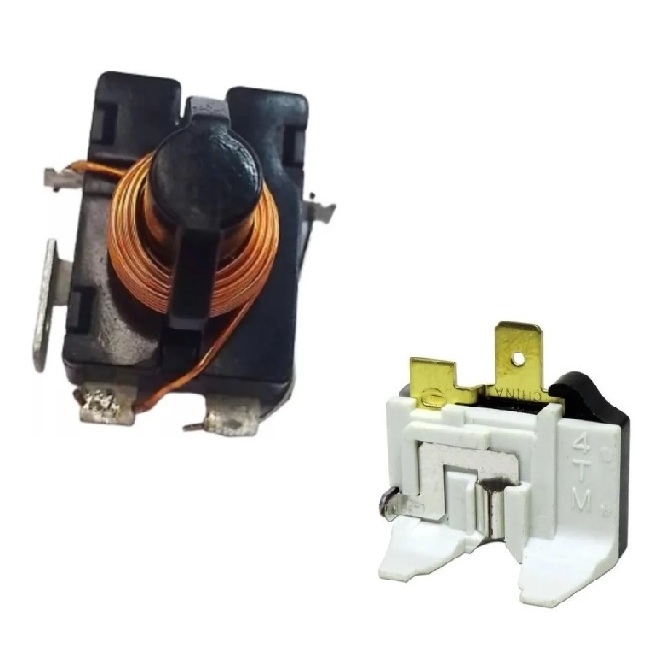 Rele Compressor Embraco Geladeira 21351 4067 + Protetor Térmico 110V