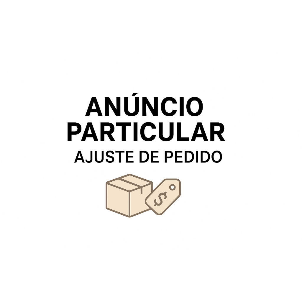 Anúncio Particular / Ajuste de Pedido / Frete Adicional