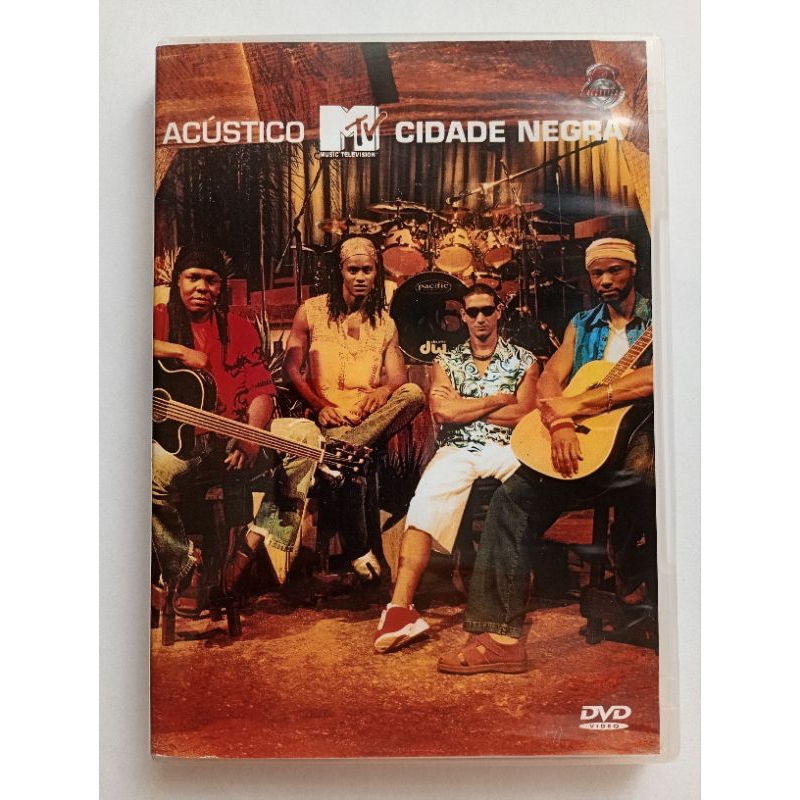 Dvd: Acústico MTV - Cidade Negra (participação de Gilberto Gil)