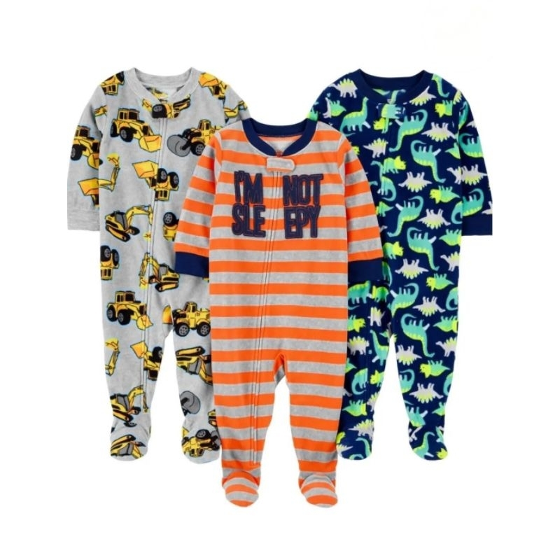 Macacão Fleece Simple Joys by Carter's