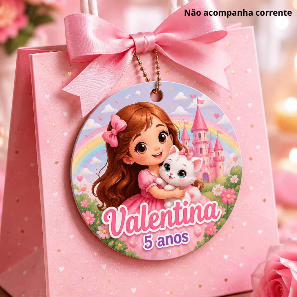 Tags Personalizadas Redondas com Furo | Escolha Tamanho e Quantidade