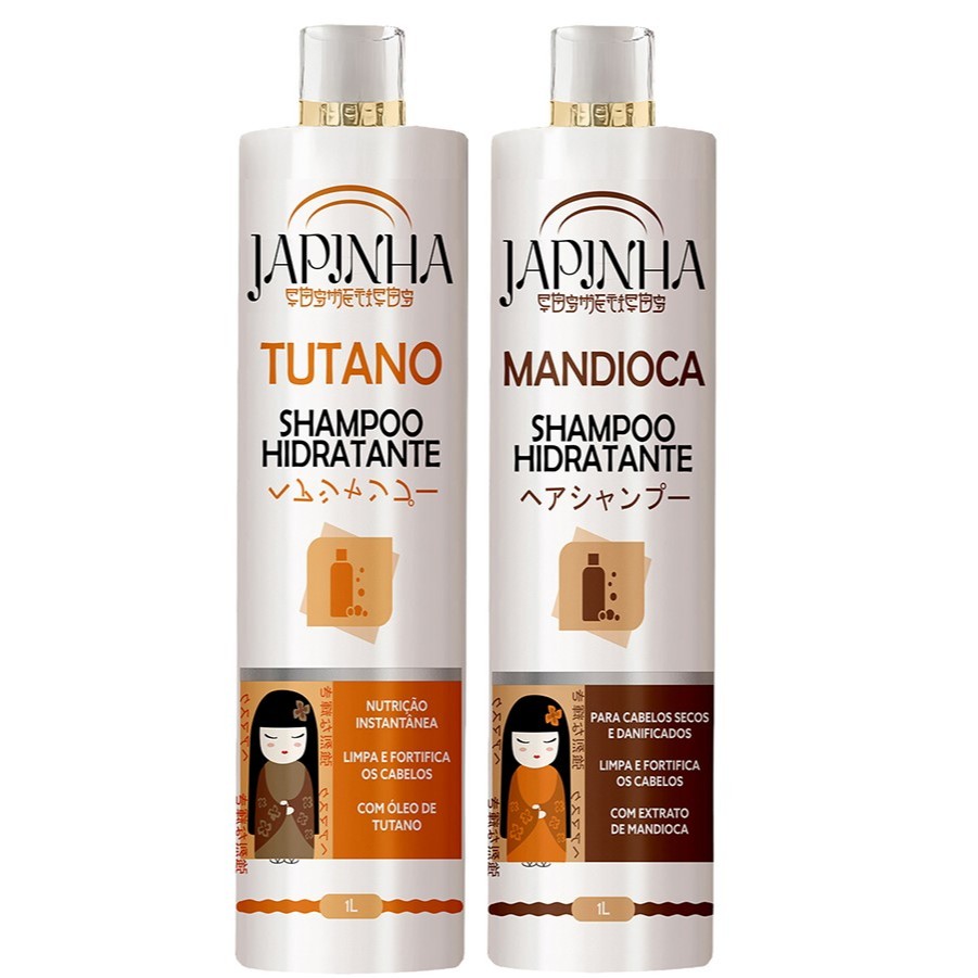 Kit Shampoo Japinha — Tutano & Mandioca 1L