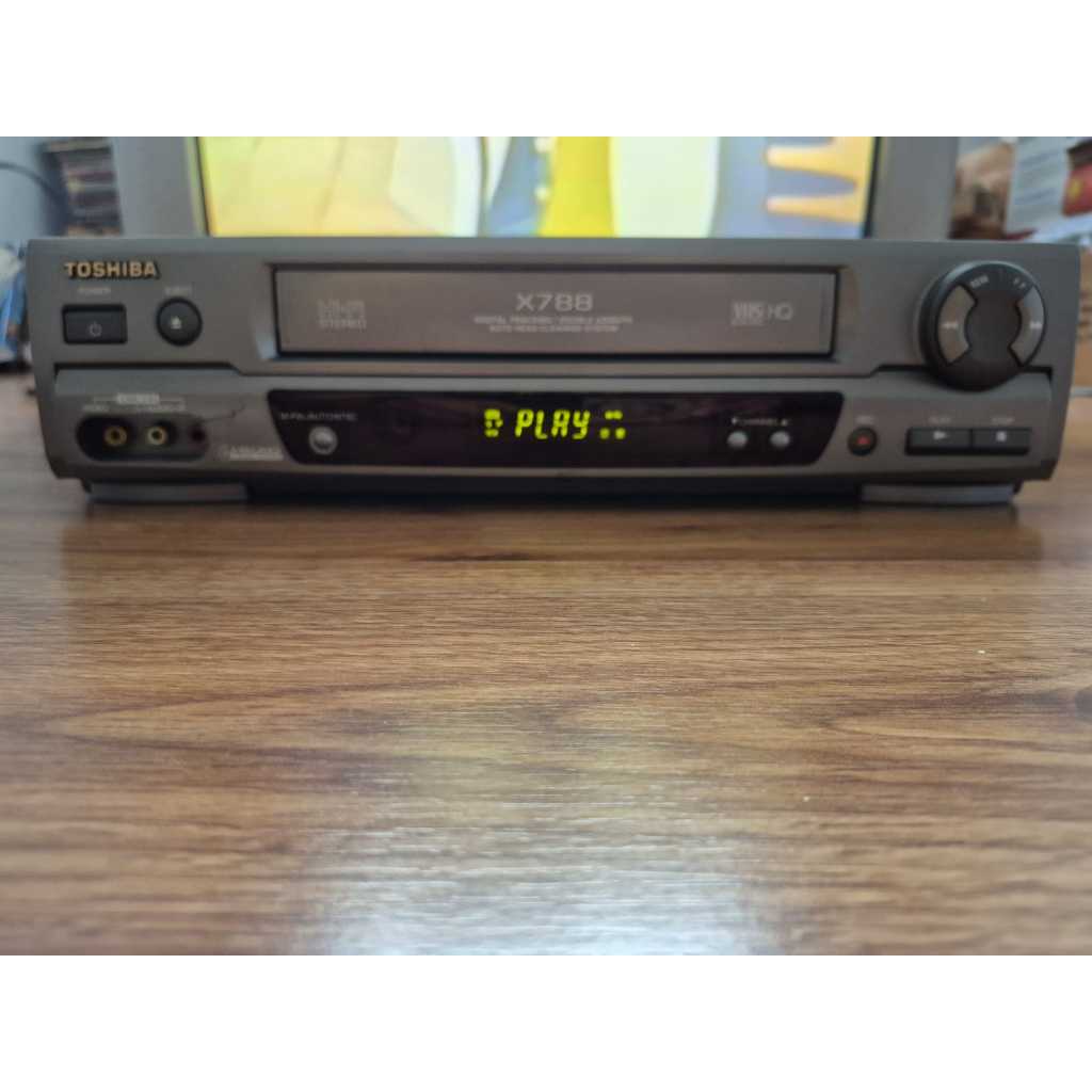Vídeo Cassete Toshiba X788 6 Cabeças