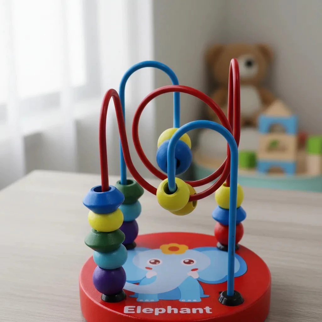 Brinquedo Pedagógico Educativo Aramado Montanha Russa Labirinto