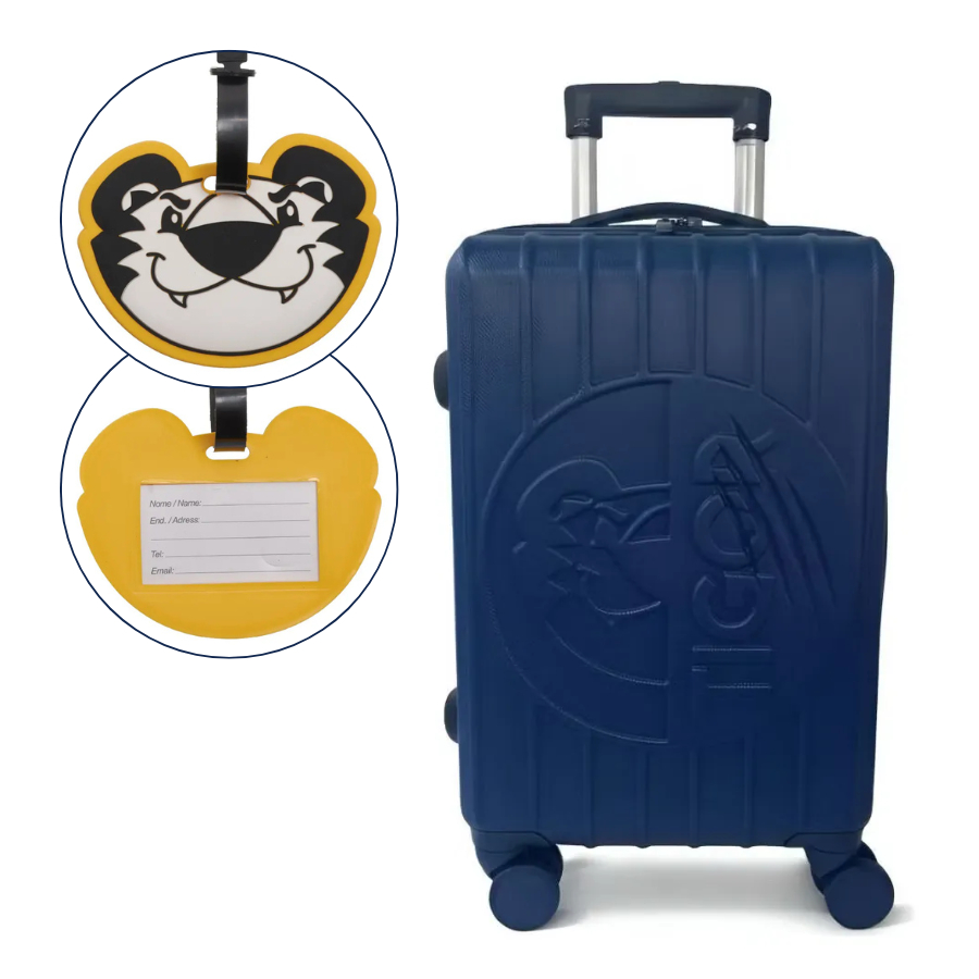 Mala de Viagem Tigor T Tigre Lovit Jetset 50cm Com Alça Regulável e Tag de Identificação Original - Pacific