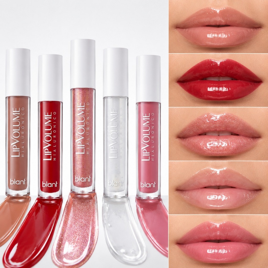 Lip Gloss Volumoso Premium Aumenta Boca Preenchimento Labial Com Acido Hialurônico - Blant