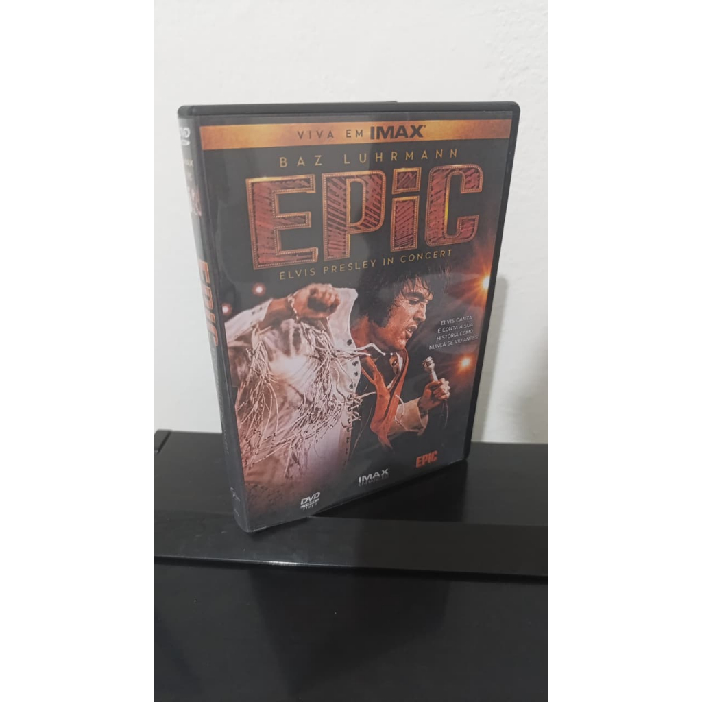 DVD - show / documentário EPiC: Elvis Presley in Concert (2026)