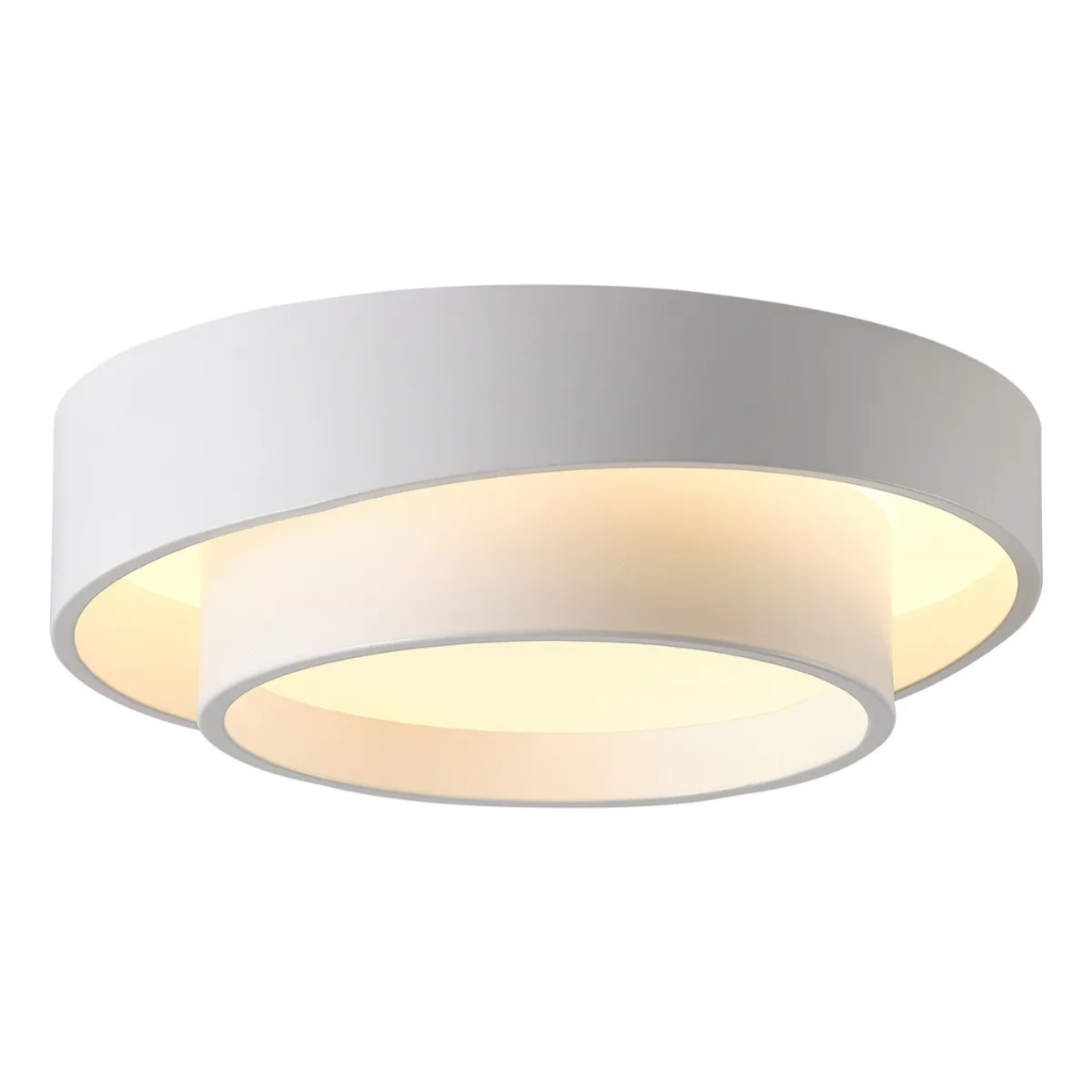 Luminária De Teto Plafon Nitrolux Gemini-001b Luz 3em1