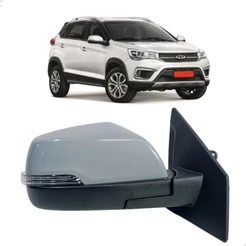 Retrovisor Elétrico Pisca Chery Tiggo 2 2019 2020 2021 2022 Direito Passageiro J698202020