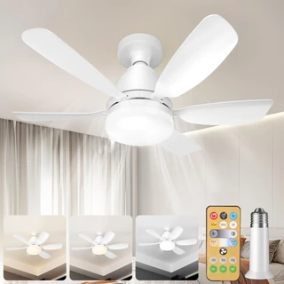 Ventilador com Luminária Bivolt com Controle Remoto