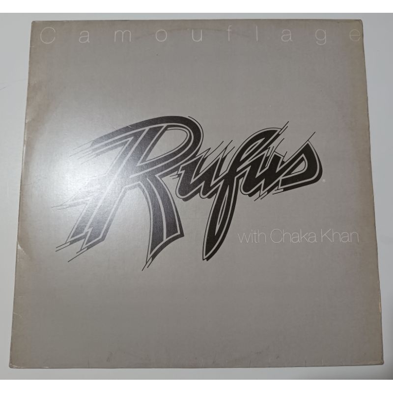LP Rufus With Chaka Khan - Camouflage, Em Excelente Estado