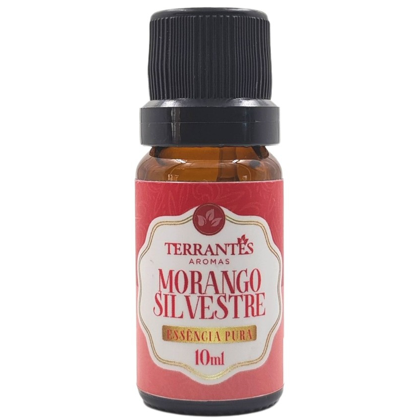 Essência Pura Morango Silvestre Terrantês - 10 ml  Premium Difusor Elétrico Umidificador