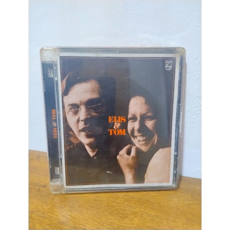 Elis Regina e Tom Jobim - Elis e Tom - DVD Áudio + CD - caixinha diferentona - DVD Programa Ensaio