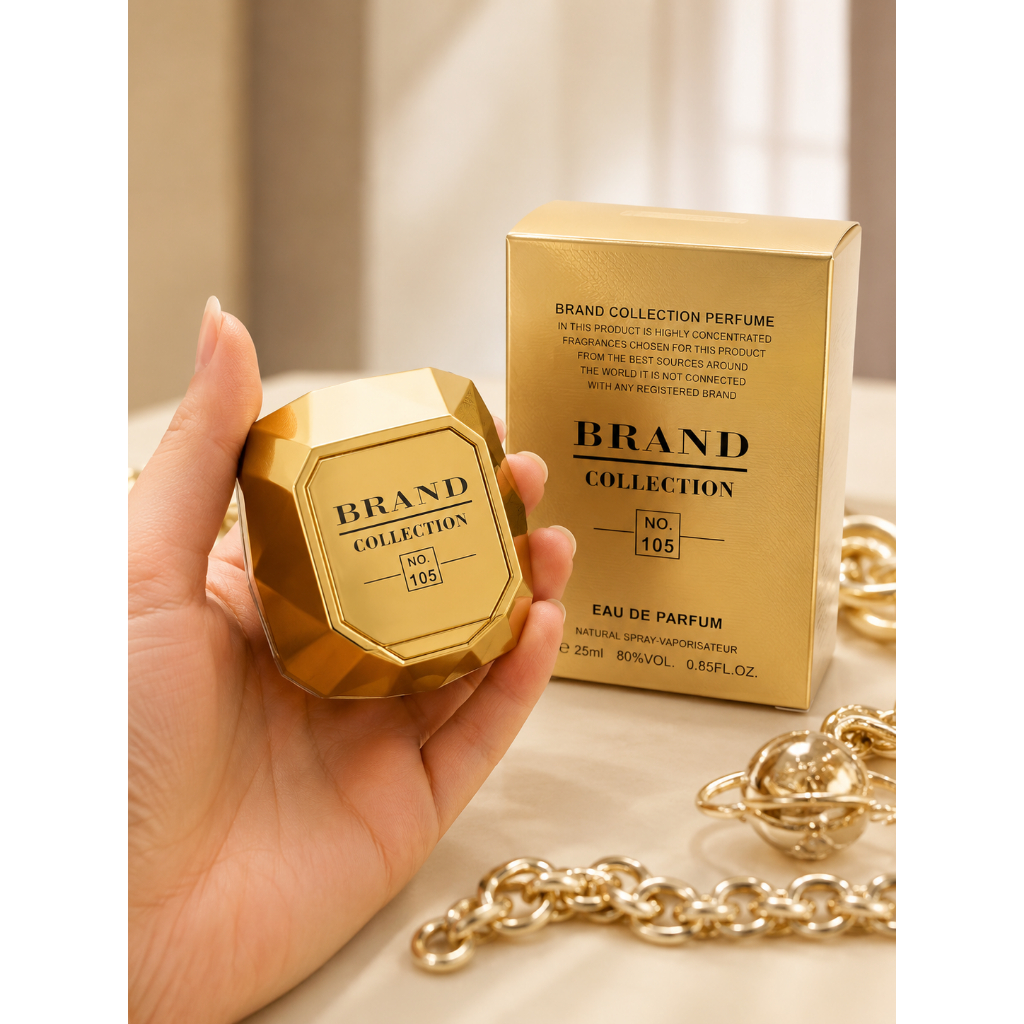 Perfume Brand Collection 105 Feminino 25ml Importado Longa Duração Fragrância Marcante