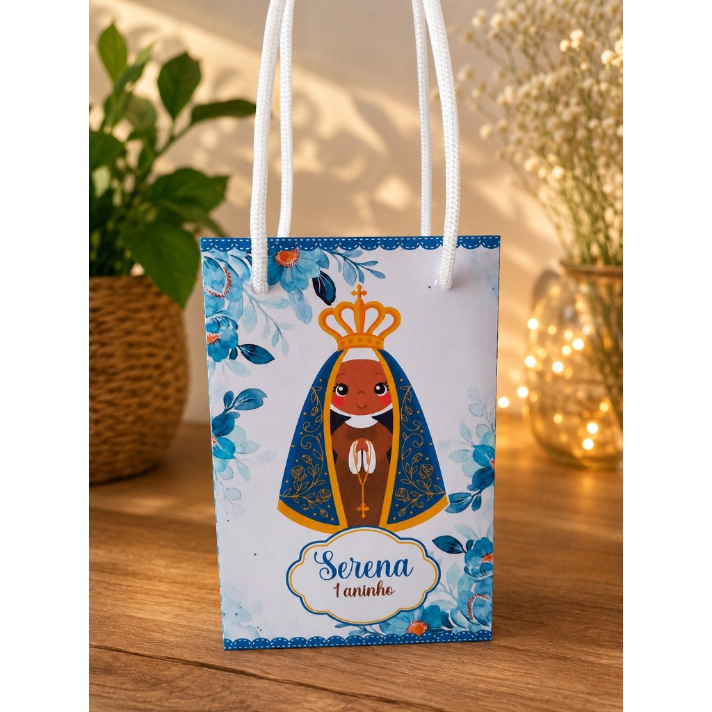 ✨Sacolinha Surpresa Personalizada NOSSA SENHORA APARECIDA /Lembrancinha de Aniversário /Festa Infanti✨l