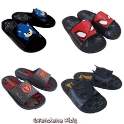 Chinelo Infantil Slide Batman Adventure, Sonic Grendene Kids