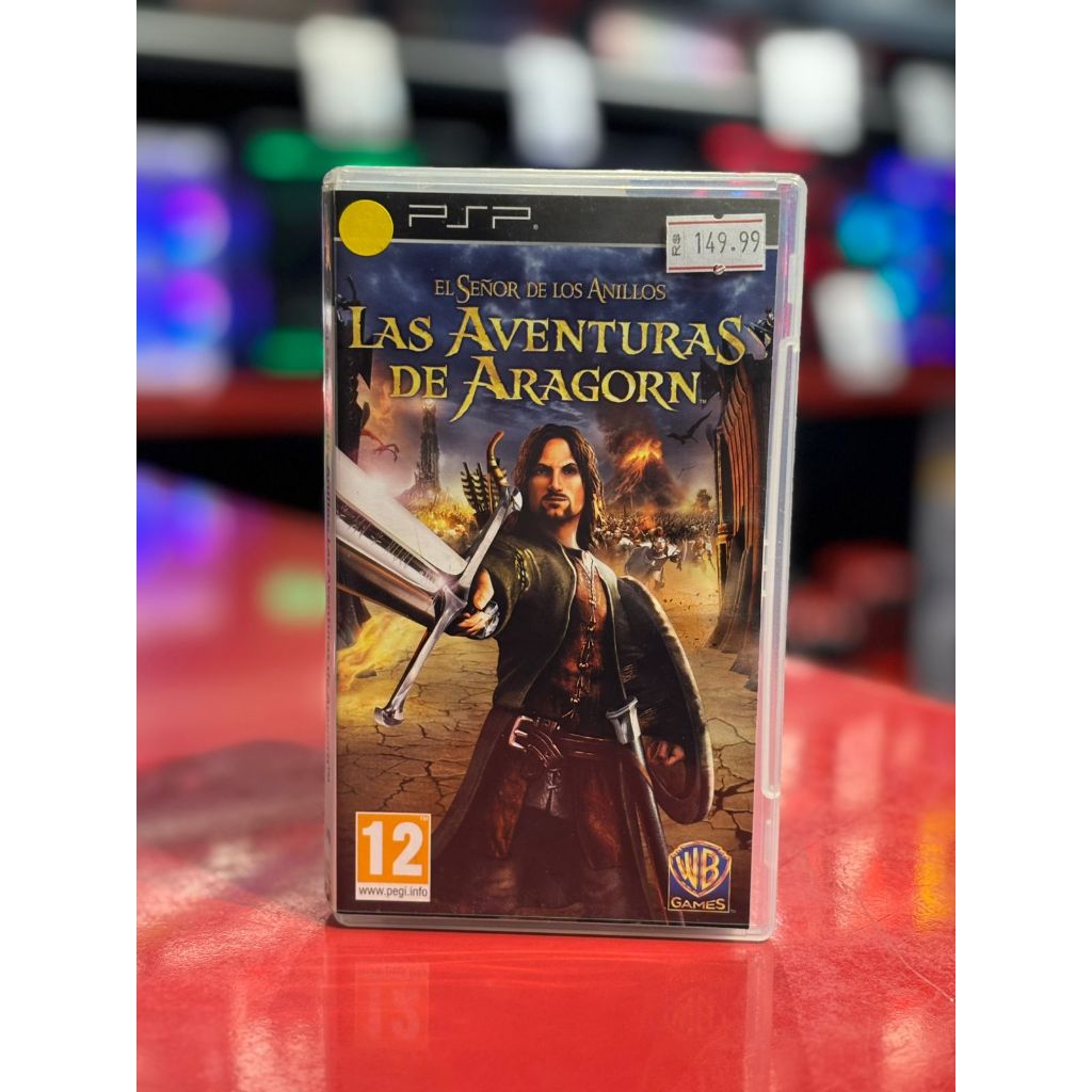 El Señor de los Anillos: Las Aventuras de Aragorn PSP Seminovo Espanhol