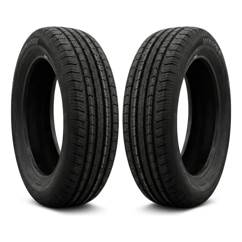 Kit 2 Pneus Aro 15 195/55r15 85v Tl Mr-166 Mirage Polo Prisma Ka C3