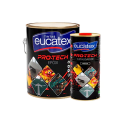 Epóxi Eucatex Pro-Tech Pisos Concretos Alavenarias Madeiras e Maquinários 3,6 Lts Cores