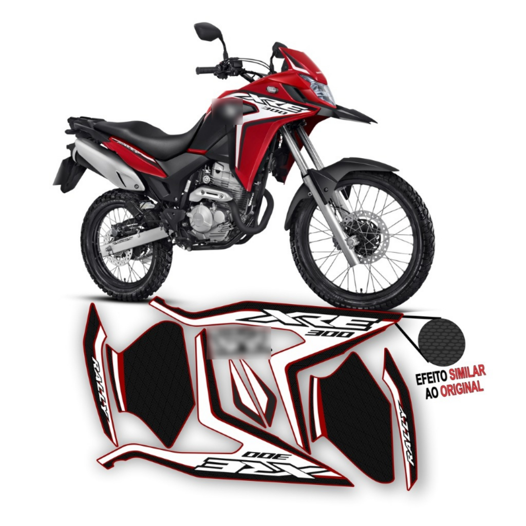 Kit Adesivos Compatível Com XRE 300 2019 2021 Rally Impressão Digital Laminado