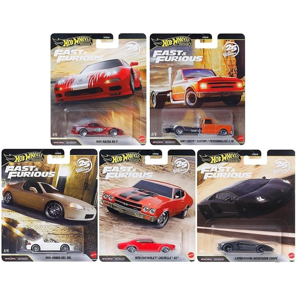 Hot Wheels Premium - Fast & Furious, Modern Classics Car Culture