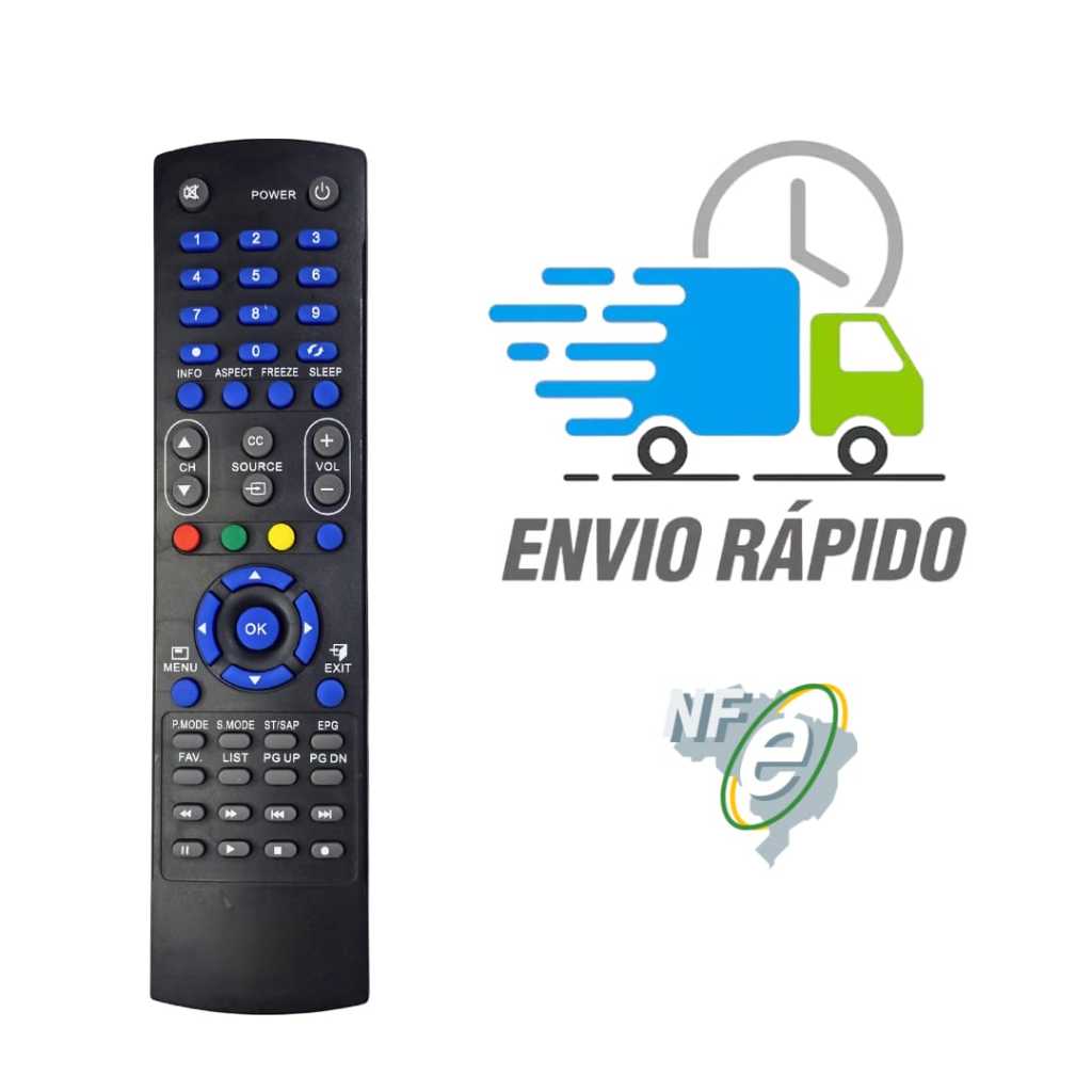 Controle Pata Tv CCE Sem Smart