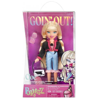 Boneca Bratz Goin' Out Cloe 31cm - Original MGA - Articulada + Acessórios