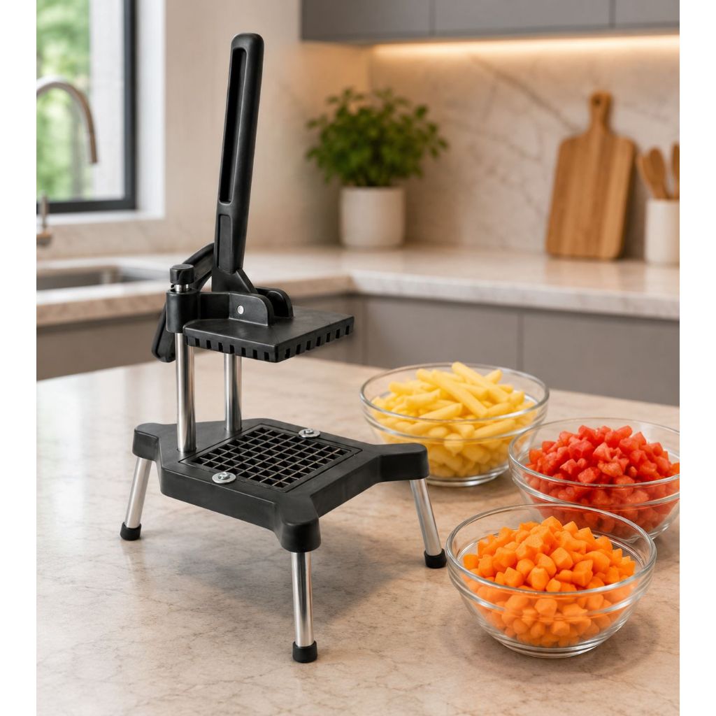 Picador Cortador de Legumes Frutas Utilidades Cozinha Reforçado Nylon
