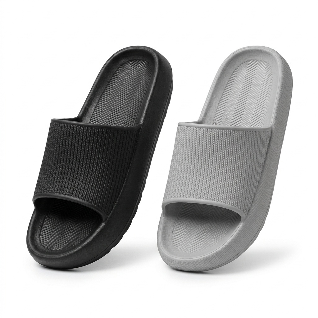 Chinelo Slide Nuvem Ortopédico Feminino Macio Confortável Leve Design Moderno Moda 2025 33 Ao 44