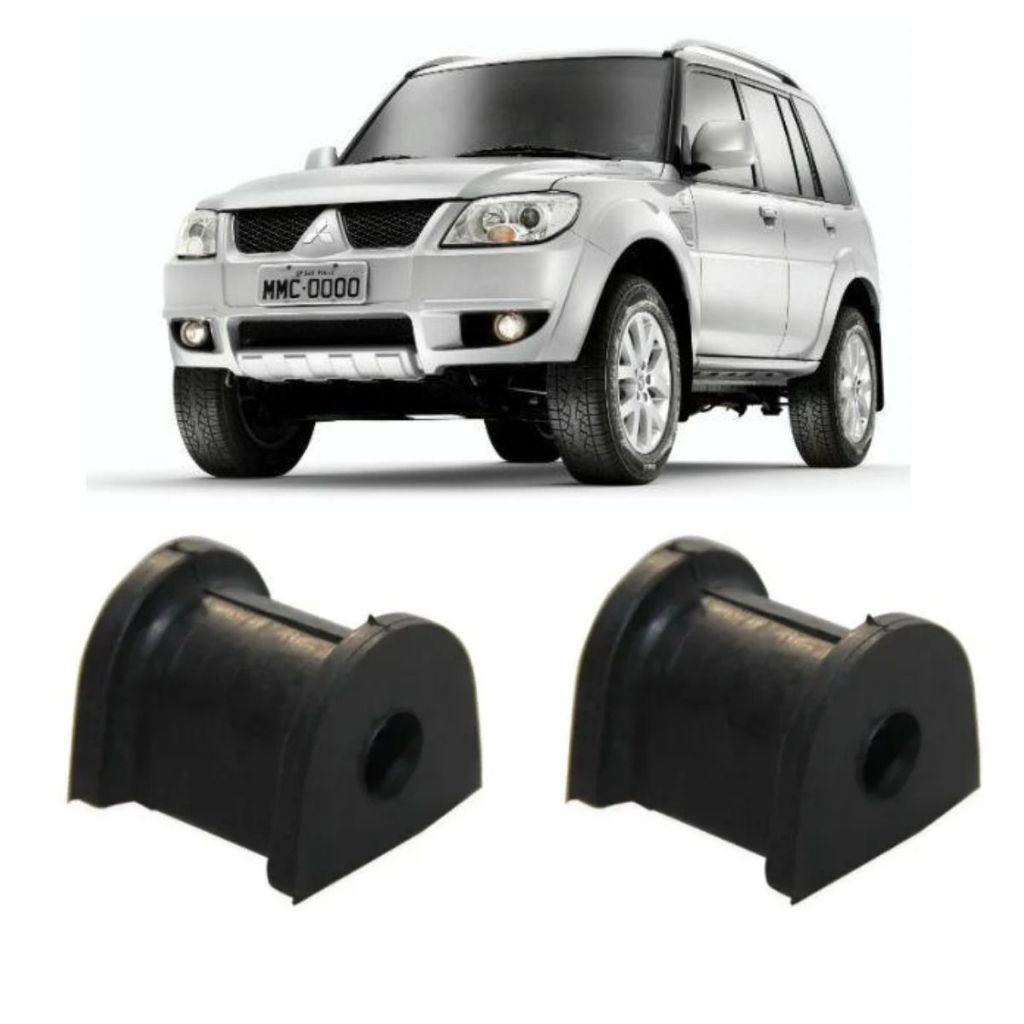 Par Bucha Barra Estabilizadora Traseira Pajero Tr4 13,8 Mm