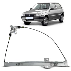 Máquina Vidro Manual Dianteiro Uno 2 Portas 84 a 2010