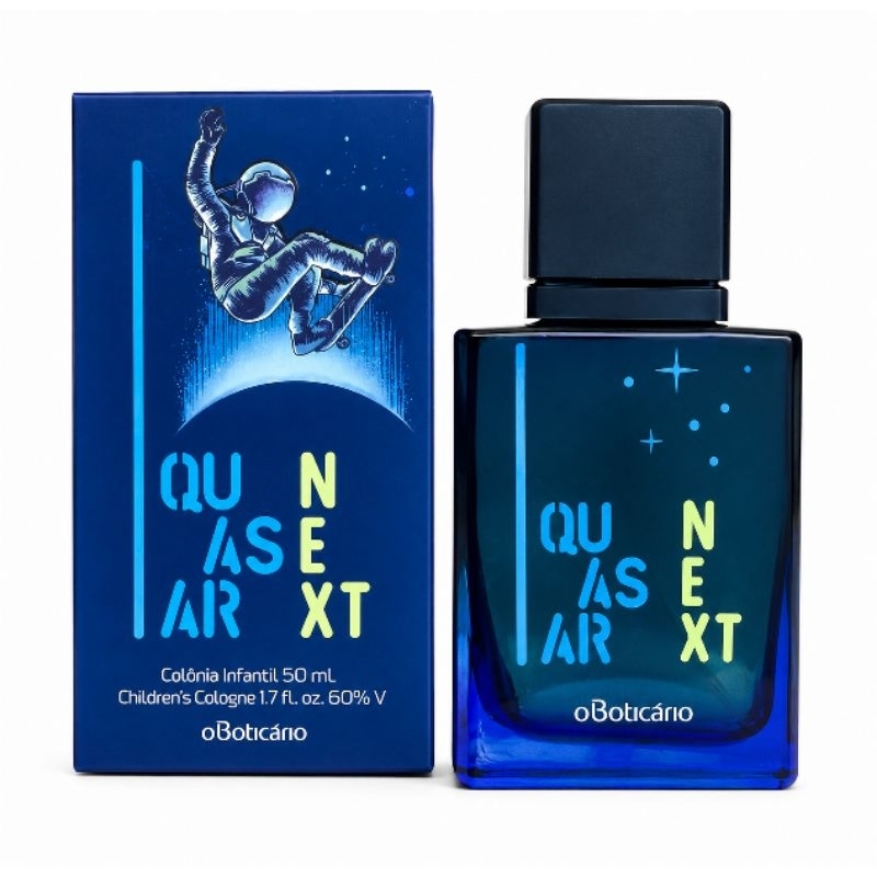 Quasar Next Colônia Infantil - 50ml | O Boticário (LEIA DESCRIÇÃO)