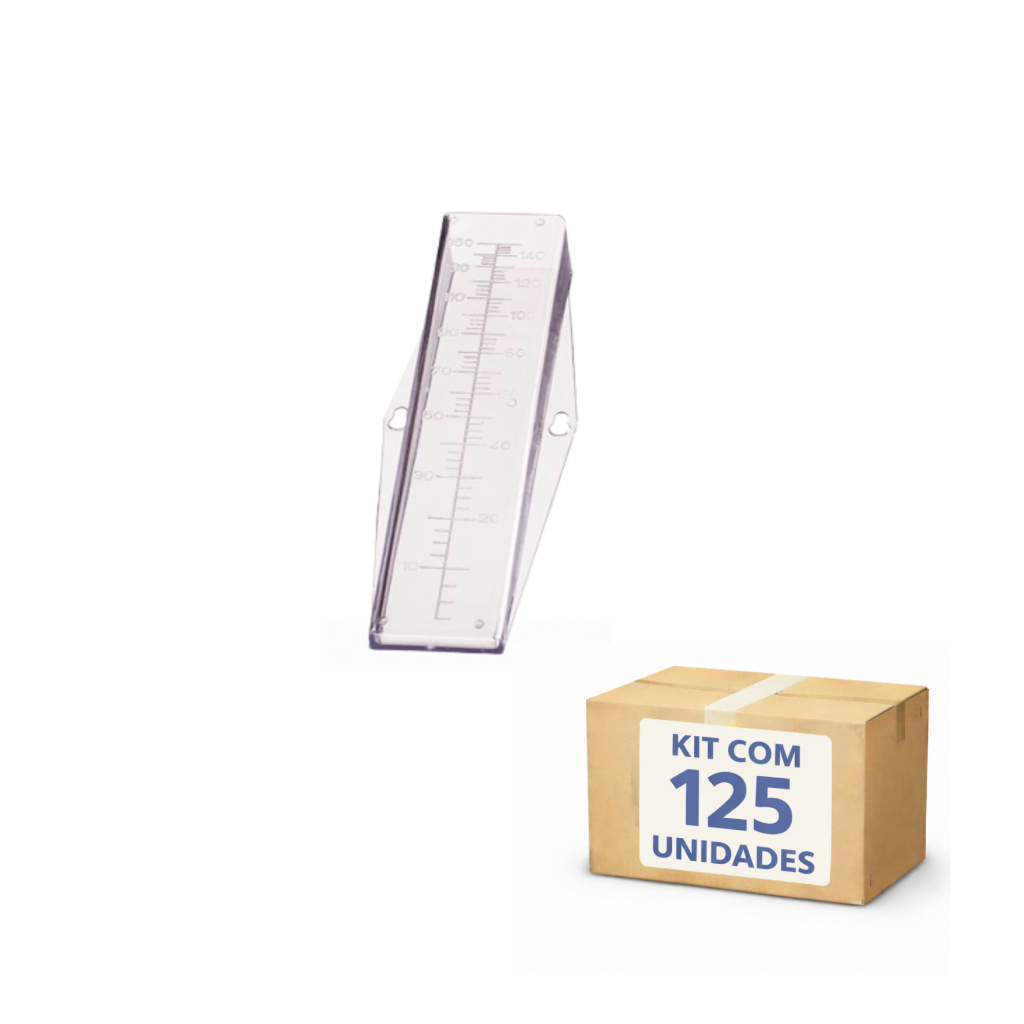 125 Medidor De Chuva Pluviômetro 150mm Kerplas