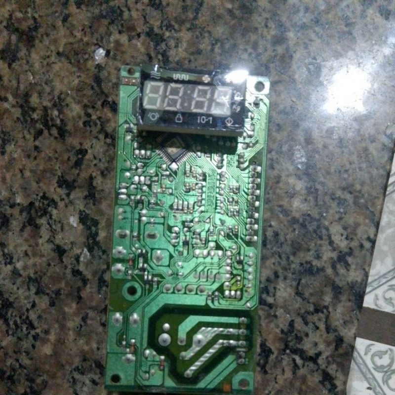 placa display microondas LG/C Grill(MH7049ca) 220V (Usado