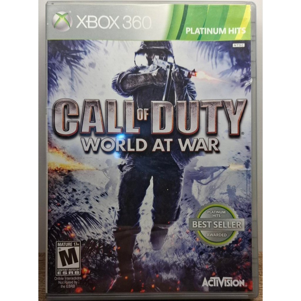 Call Of Duty World At War Platinum Hits - XBOX360 (Usado)