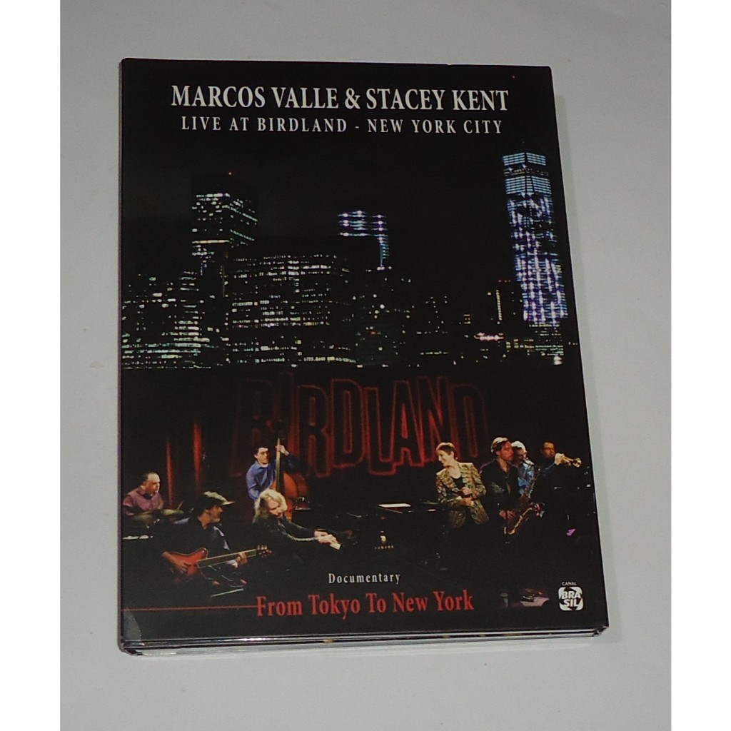 DVD/CD: LIVE AT BIRDLAND - MARCOS VALLE E STACEY KENT (TRIPLO)