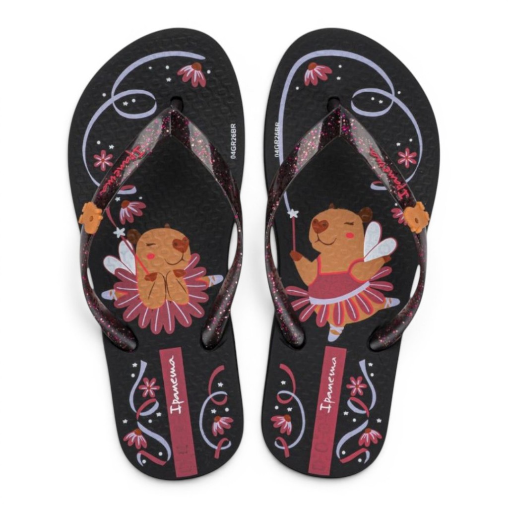 Chinelo Feminino Capivara Infantil Mãe e filha Ipanema Hype - Original
