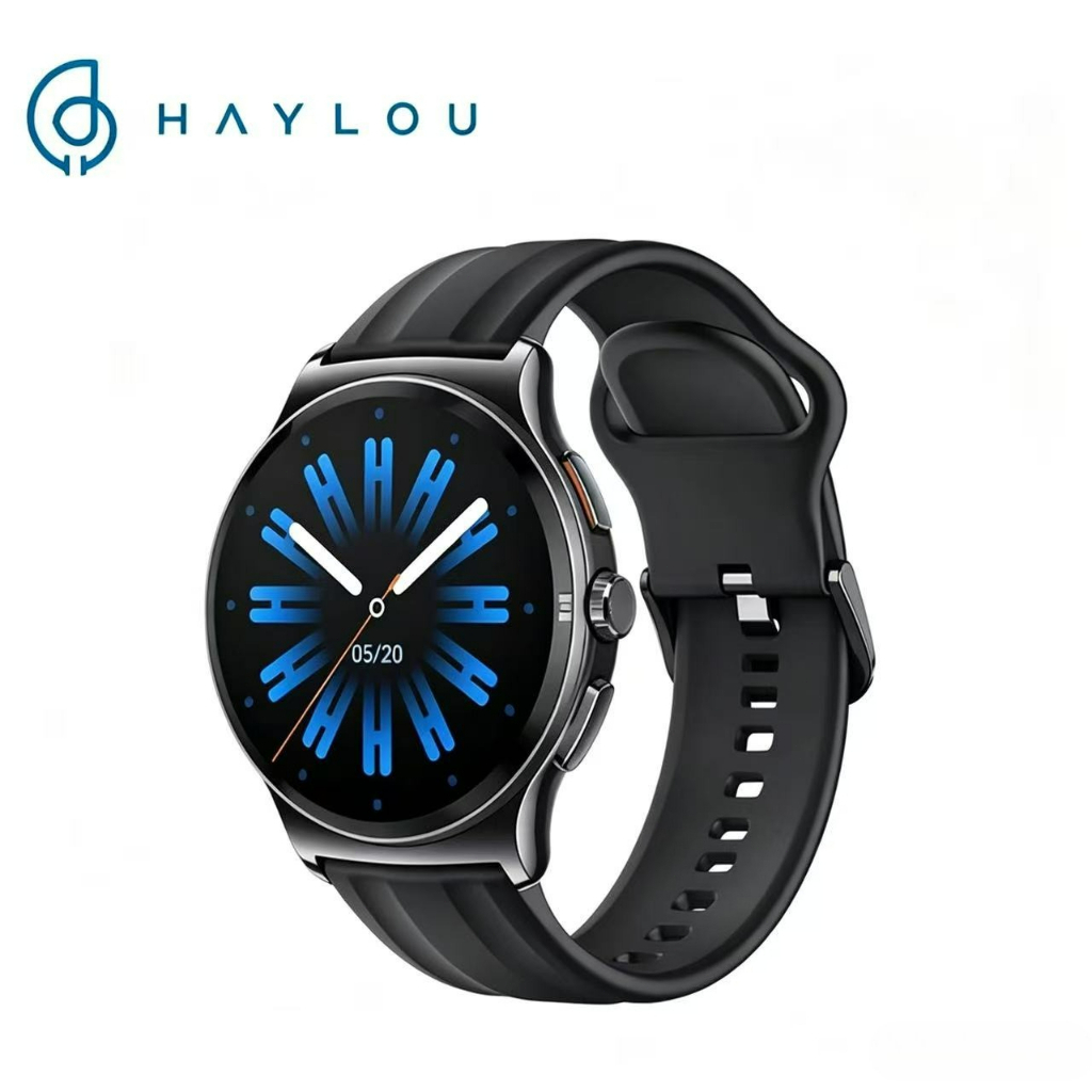 Haylou Solar Lite 2 Smartwatch AMOLED, Chamadas Bluetooth, Strava, Até 30 Dias de Bateria, 1ATM