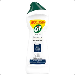 Cif Cremoso Original 250ml Limpeza Milagrosa Multiuso