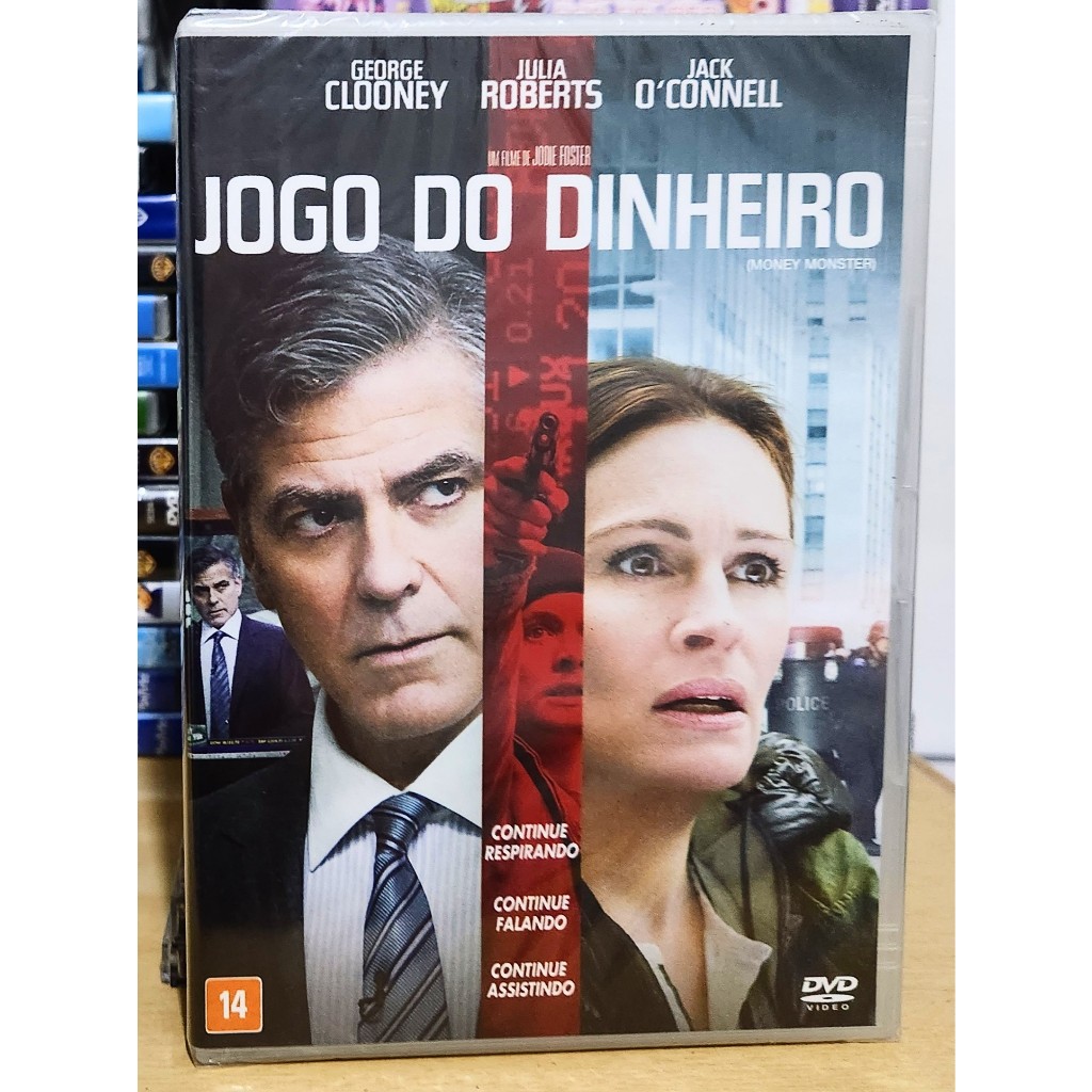 DVD Jogo Do Dinheiro - Julia Roberts, George Clooney (Original Lacrado)