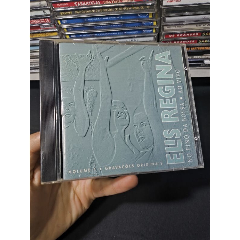 CD ELIS REGINA - NO FINO DA BOSSA - AO VIVO - CD Usado conservado - REF:CD 3670