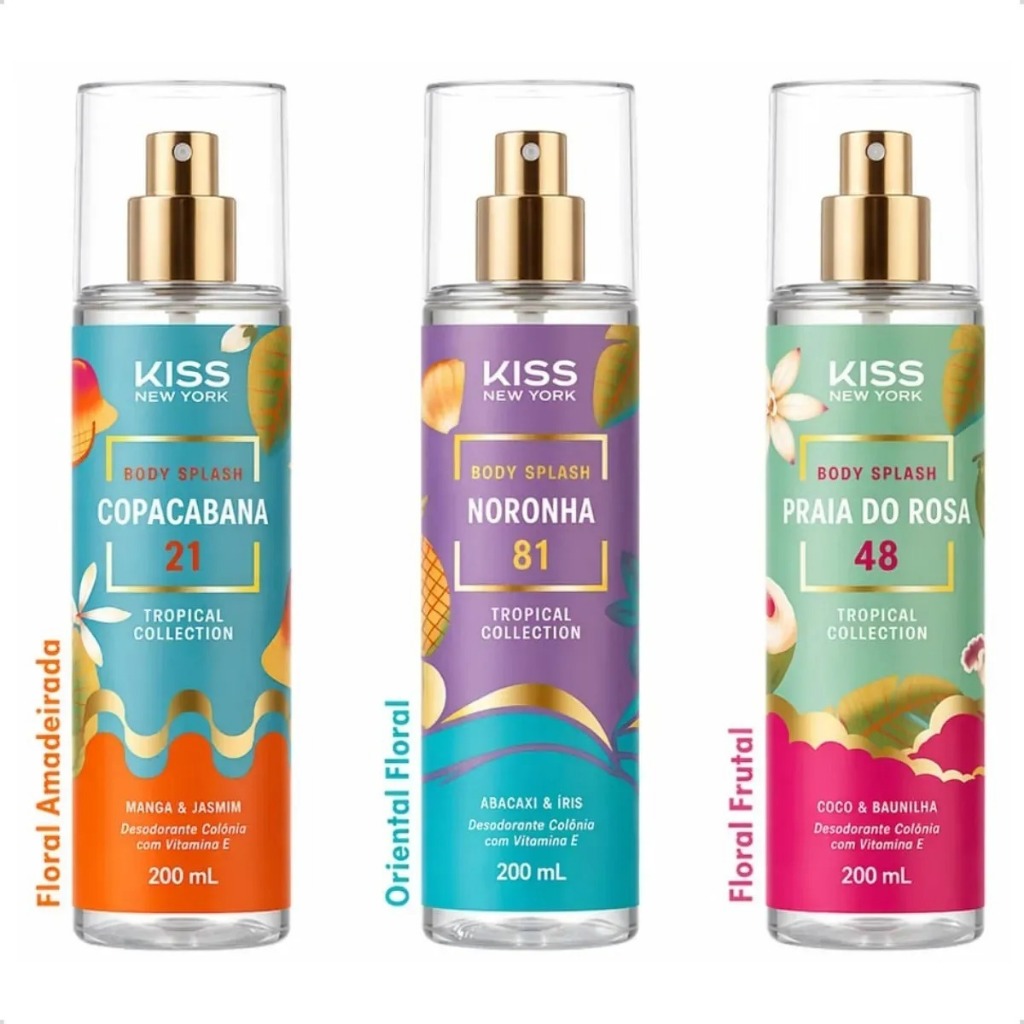 Body Splash Tropical Collection