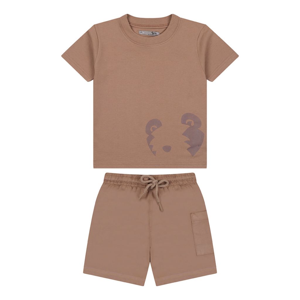 Conjunto Curto Infantil Masculino Tigor T. Tigre 11501555-80255