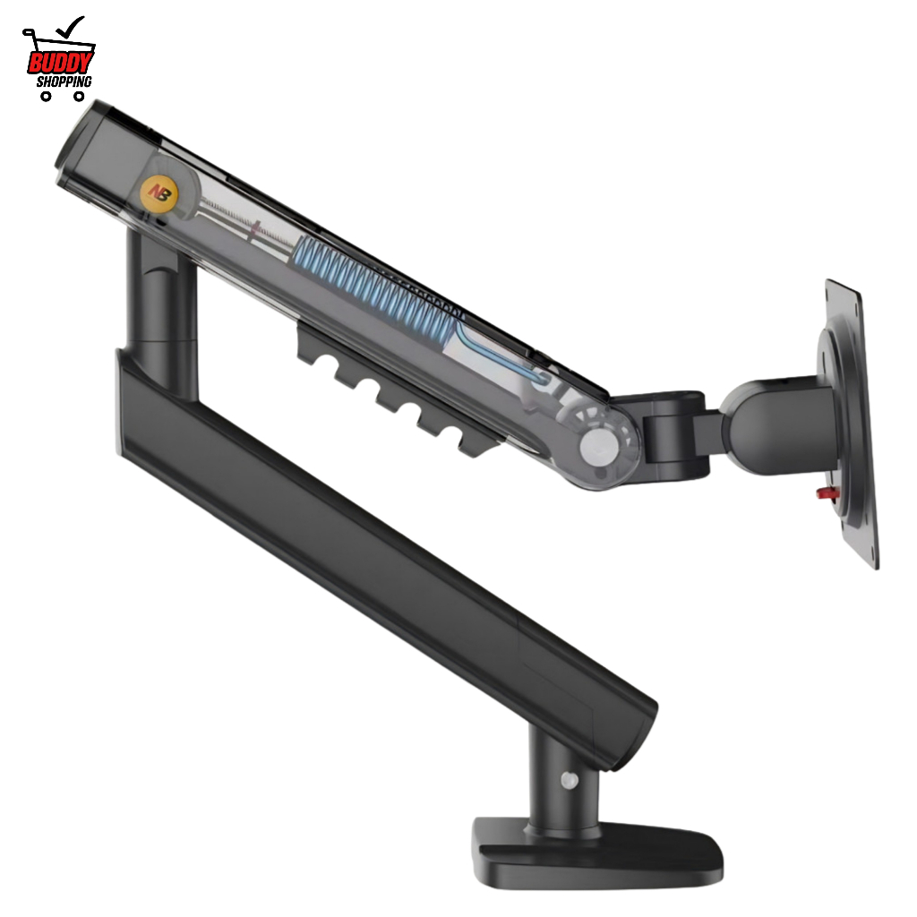 Suporte De Monitor Articulado NB A5 Pistão A Gás 17-32 Ergonômico 9kg