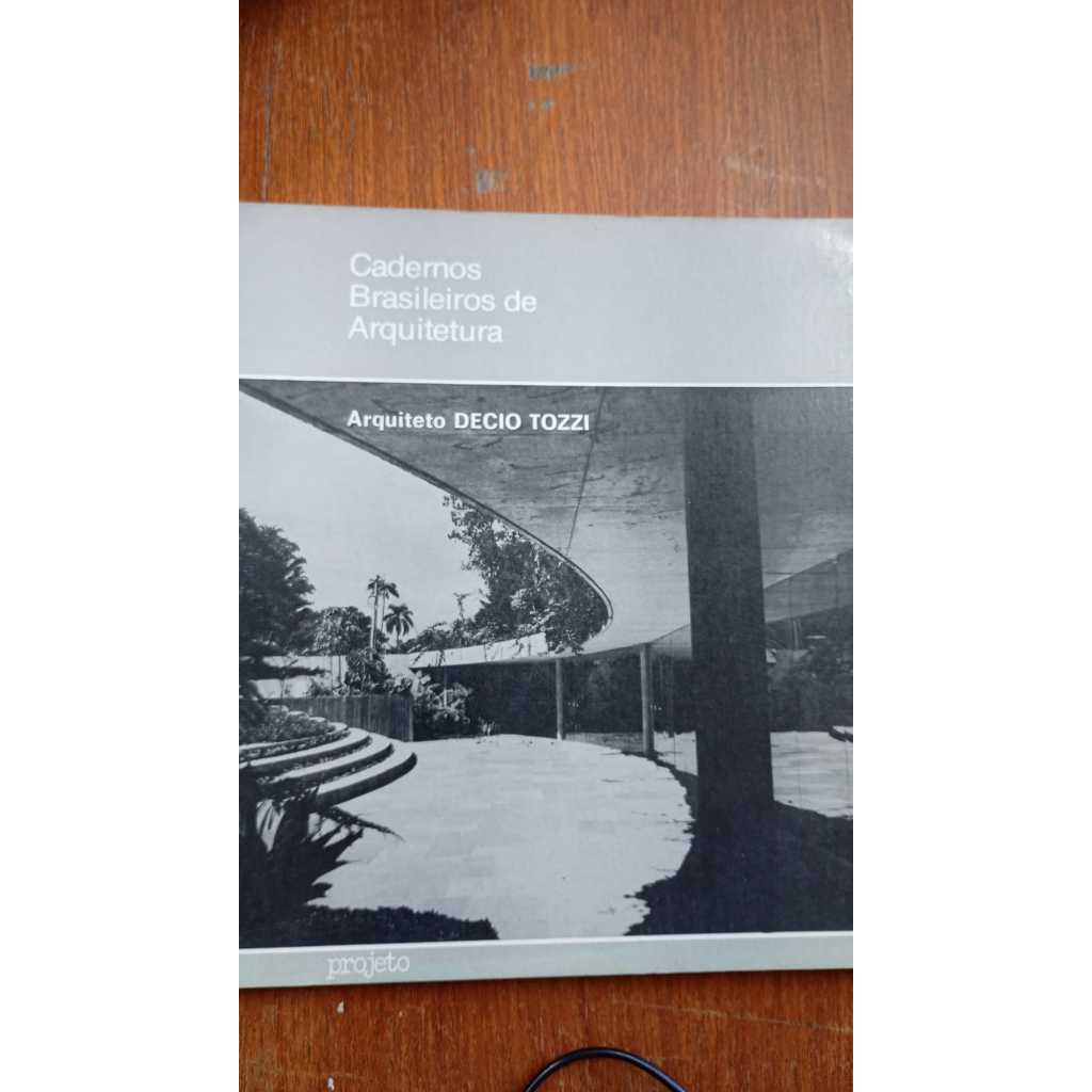 Livro Cadernos Brasileiros de Arquitetura (Usado) Decio Tozzi Vol. 4