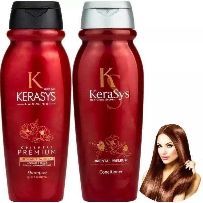 Kit shampoo e condicionador Coreano Kerasys Oriental Premium 200ml cada