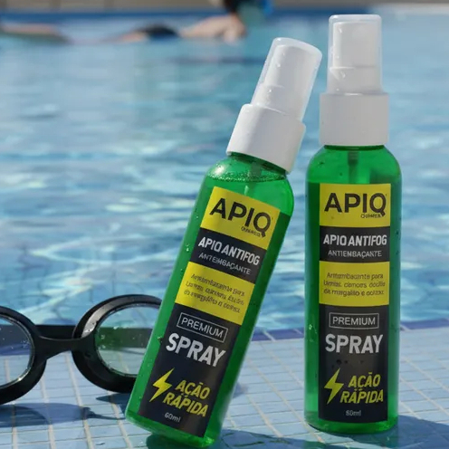 2 Spray Anti Embaçante Para Máscaras Óculos De Mergulho E Câmeras 60ml