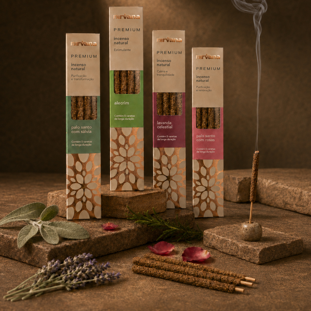 Imagem Incenso Nirvana Premium - 100% natural - Artesanal
