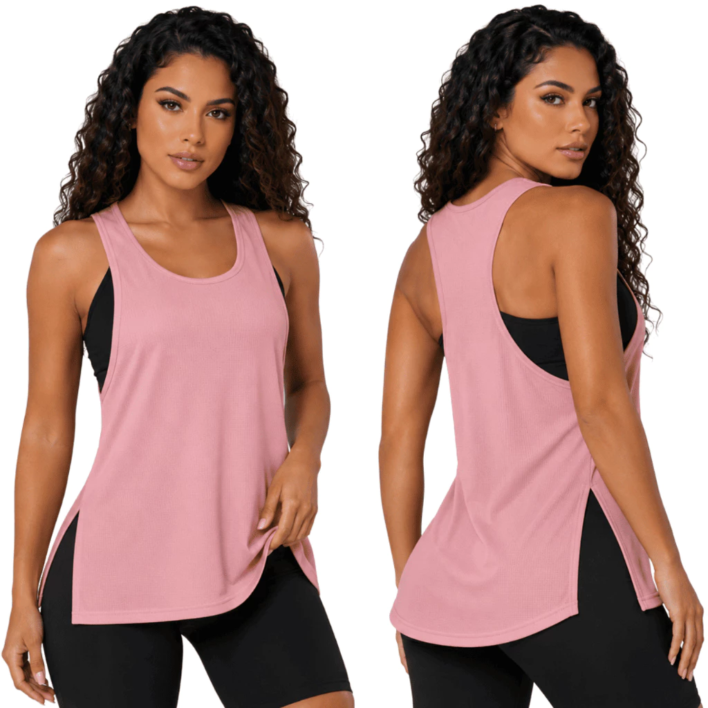 Blusa Dry Fit Feminina Academia Corrida Caminhada Treino P ao GG Regata Feminina Esportiva Dry Fit Moda Fitness Academia — imagem 1